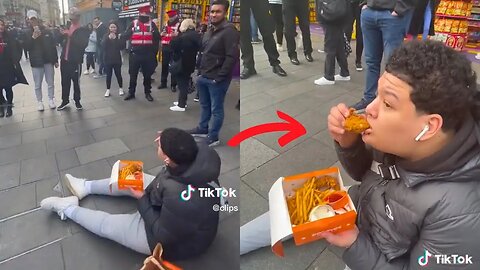 Man Eats Chicken In Front Of ANGRY Vegan Women