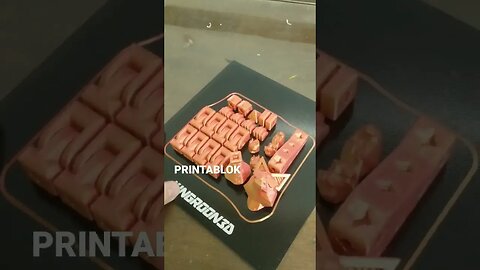 3d Printing a PrintABlok Fire Fox with TekSonar Dual Silk Pla