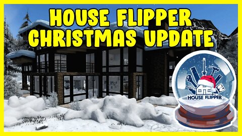 House Flipper | Winter House Speed Clean Up | Christmas Update 2021
