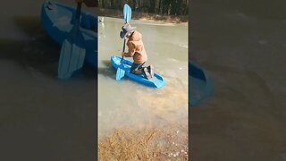 Kayaking On Ice?