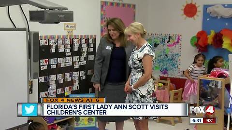 Florida First Lady Ann Scott shares passion for reading with Immokalee students