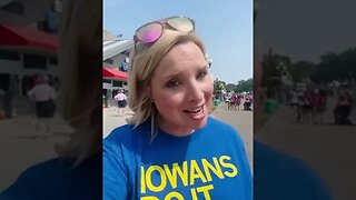 Rep. Ashley Hinson is at the Iowa State Fair asking you to Bank Your Vote!