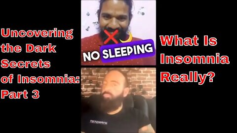 Insomnia Podcast Hypnosis & Sleep Problems Part 3 What Is Insomnia?