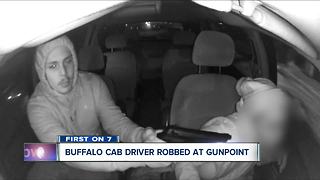 Armed robbery inside taxicab in Buffalo