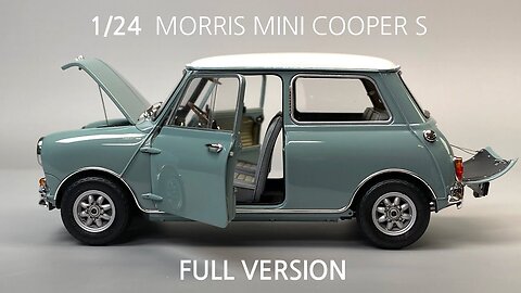 MORRIS MINI COOPER S 1/24 TAMIYA build