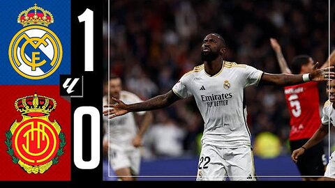 Real Madrid's winning goal against Mallorca 13/04/2024