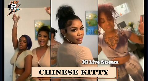 Chinese Kitty, Danny Duces & Colour Mí Red Twerking together with friends