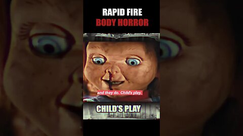 Rapid Fire BODY HORROR: Akira, Alien, Beetlejuice, Child's Play, and Elm Street