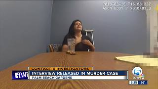 Interview released in Palm Beach Gardens murder case
