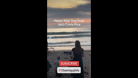 Happy New Year From Jaco Costa Rica