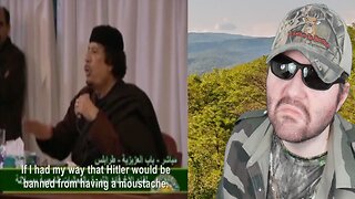 Gaddafi Rants About Hitler And His Cohorts (HRP) - Reaction! (BBT)