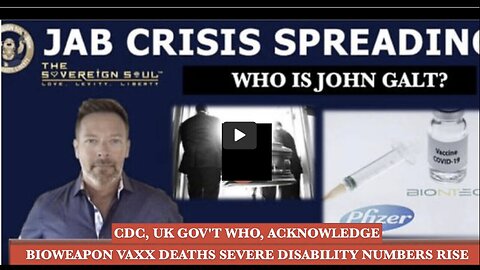 JAB DEATHS & DISABILITY #'S RISE, SPIKE PROTEIN DANGER ACKNOWLEDGED WHAT CAN U DO? THX John Galt