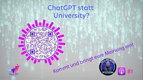 #81: ChatGPT statt University?