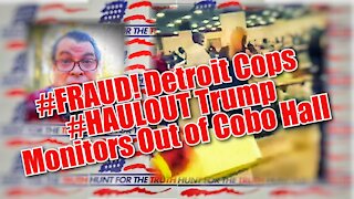 #FRAUD @DETROIT What Happened From Trump Observers POV #stopthesteal