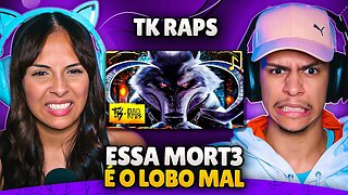 TK RAPS - Assobio da Morte - Lobo/Morte (Gato de Botas 2) | [React em Casal] 🔥