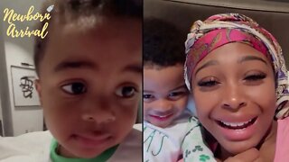 Lil Baby & Jayda's Son Loyal Apologizes To Mommy For Creating His Own TikTok Account! 😒