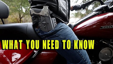 The Best Way To Conceal Carry On A Motorcycle