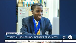 Michigan's number one high school debater graduates from Loyola