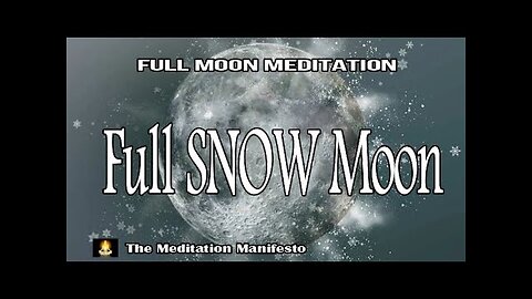 Full SNOW Moon | Family Togetherness | Lunar New Year | New Beginnings | Delta Tones #snowmoon