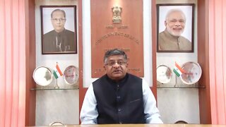 Indian Minister of Communications & Information Technology Ravi Shankar Prasad