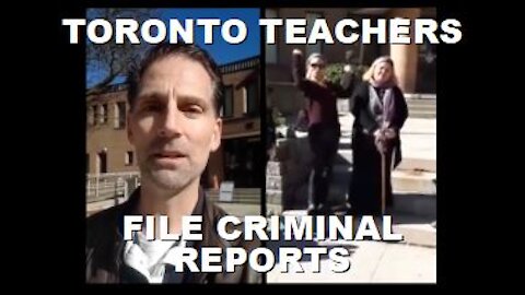 Mike J. & Toronto Teachers File Police Report for the School Board's Criminal Acts | Oct 27th 2021