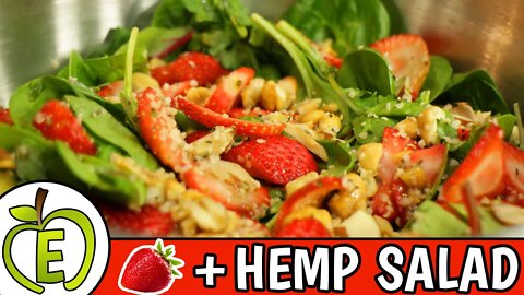 Strawberry Hemp Salad Recipe!