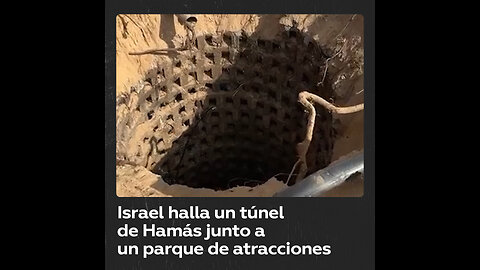 Israel descubre un túnel de Hamás cerca de un parque de atracciones en Gaza