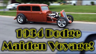 1934 Dodge - Maiden Voyage!!