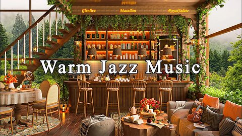Smooth Jazz Music to Relax, Study, Work ☕ Cozy Coffee Shop Ambience-Relaxing Jazz Instrumental Music