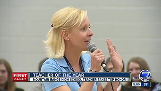 Mountain Range High School teacher wins top state award