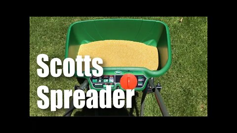 Scotts Turf Builder EdgeGuard Deluxe DLX Broadcast Lawn (for 15,000 sq ft) Spreader Review