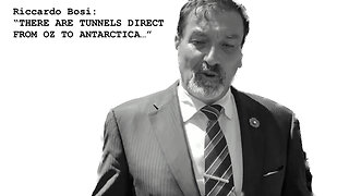 RICCARDO BOSI BULLSHIT HOUR: Antarctic Tunnels