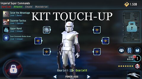 Super Imperial Commando Kit Touch-Up | Improvements for Dark Trooper Moff Gideon