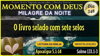 MOMENTO COM DEUS - LEITURA DIÁRIA DA BÍBLIA | MILAGRE DA NOITE - Dia 348/365 #biblia