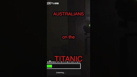 AUSTRALIAN on the TITANIC #paranormal #ghosttube #titanic