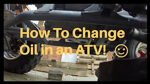 How to Change Oil in a Honda ATV | '04 TRX/Sportrax 250