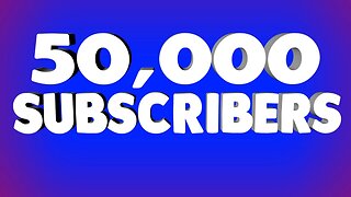 50,000 Subscriber Special