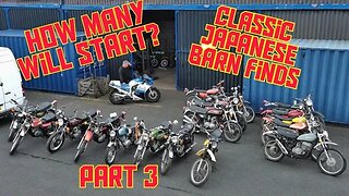 Japanese Classic motorcycle Barn finds Will they Run? Pt3