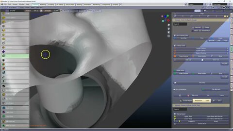 Repairing Exocad mesh geometry for an iBar