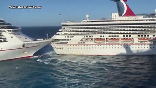 Carnival Legend returns to Tampa after colliding with cruise ship in Mexico