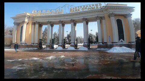 Парк Горького (Зима) - Алматы, Казахстан 🇰🇿 [Пешеходная экскурсия]