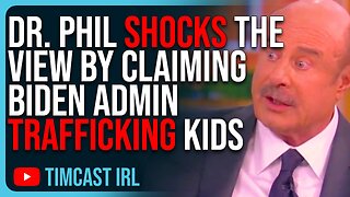 Dr. Phil SHOCKS The View By Claiming Biden Administration TRAFFICKING CHILDREN, Hosts LOSE IT