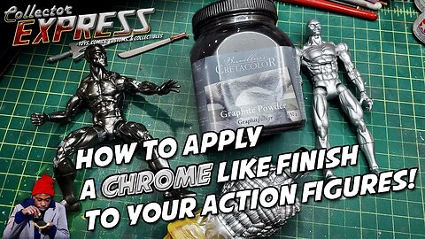 Customizing Action Figures - How to Chrome your Action Figures