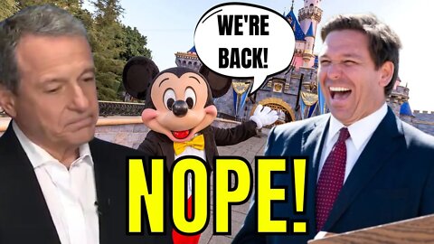 Ron DeSantis SHUTS DOWN Rumors WOKE Disney & Bob Iger Getting REEDY CREEK Rights Back!
