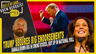 Major Influencers Endorse Trump As Fake Excitement Over Kamala Continues | Drew Berquist