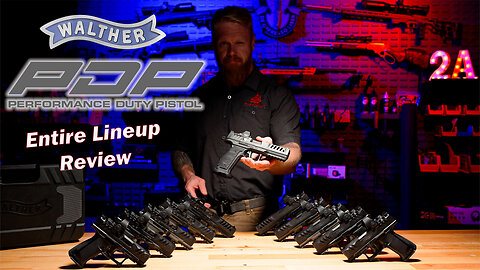 Walther PDP Full Lineup Review - Best Red Dot Ready?