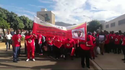 South Africa - Cape Town - DEMAWUSA March to City of Cape Town (video) (3ry)