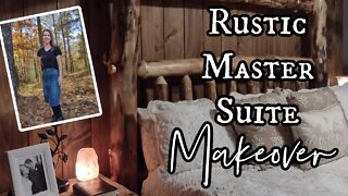 Rustic Master Bedroom Suite Makeover
