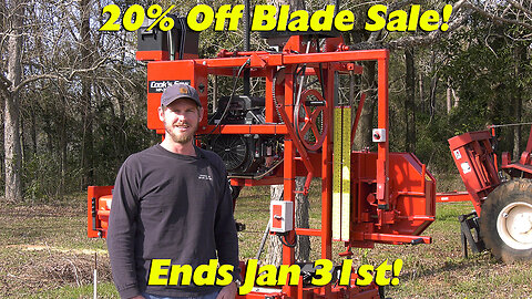 20% Off Sawmill Bandsaw Blades!