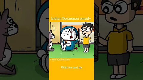 😂😂 Indian Doraemon parody 🔥🔥 ft.@NOTYOURTYPE @CloseEnoughh @whitecorner69 #shorts #animation